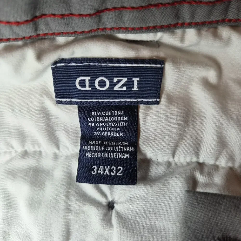 Izod grey chinos